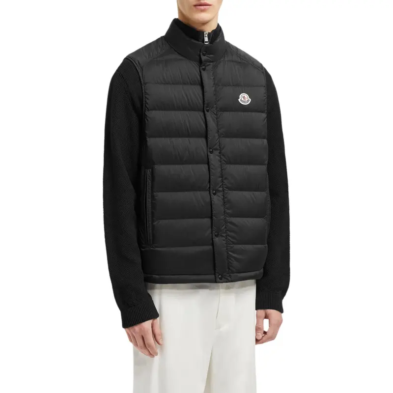 Moncler Barthe Logo Patch Quilted Gilet-4