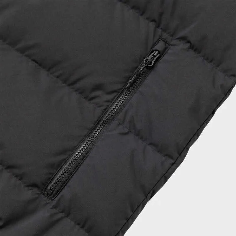Adidas Down Jacket Unisex Black Comes With Necklace-5