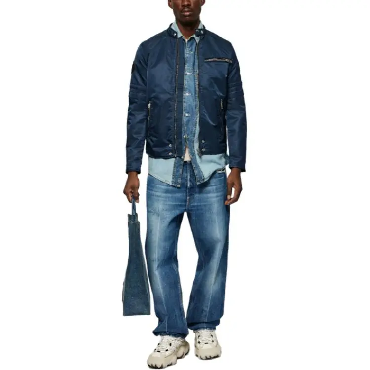 DIESEL SS24 Jackets & Coats Men's Blue-1