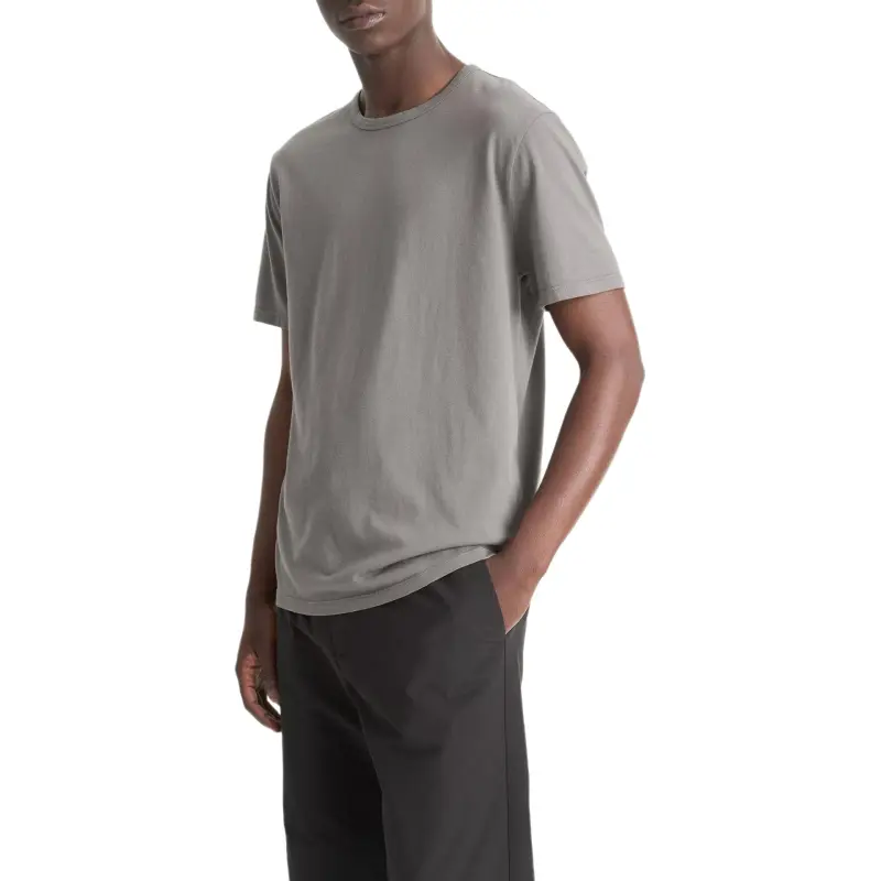 VINCE T Shirts Men Gray-2