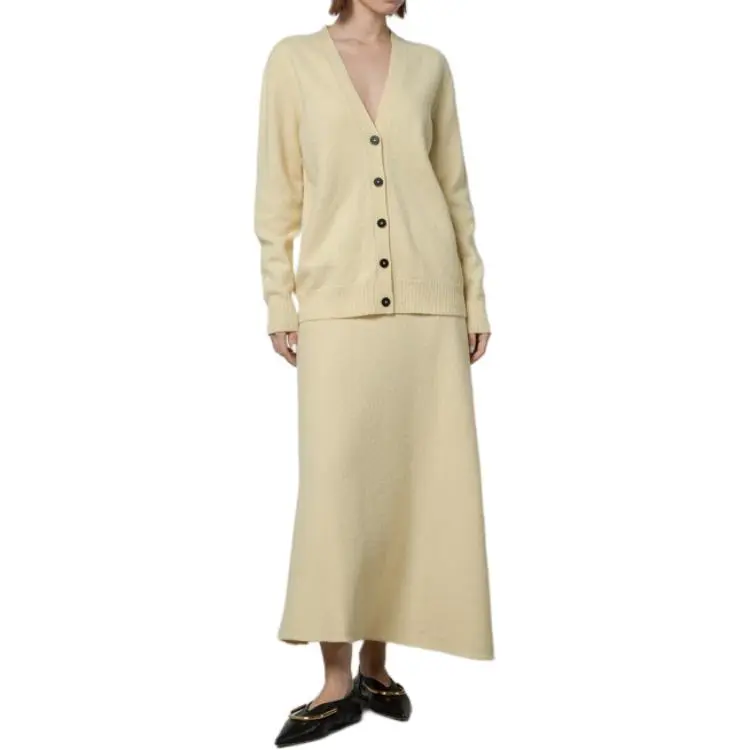 JIL SANDER V-Neck Cardigan-2