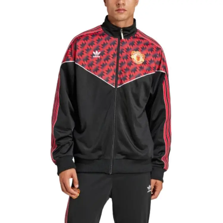 Adidas Free Shipping With AdiClub Manchester United '91 Track Top-2