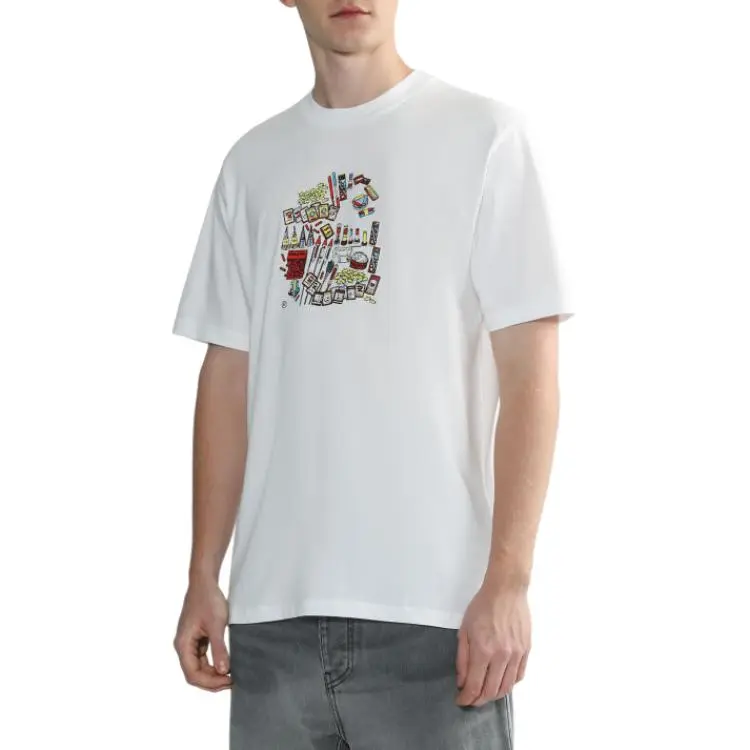 Carhartt WIP SS23 CHROMO T Shirts Men White-4