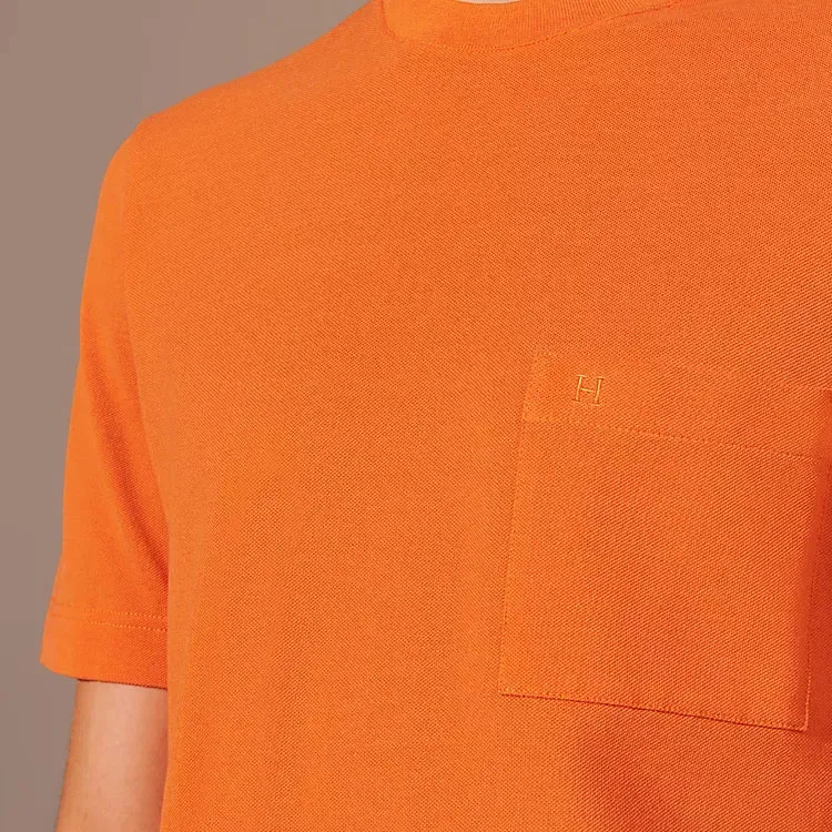HERMES T-Shirts Men Orange-3