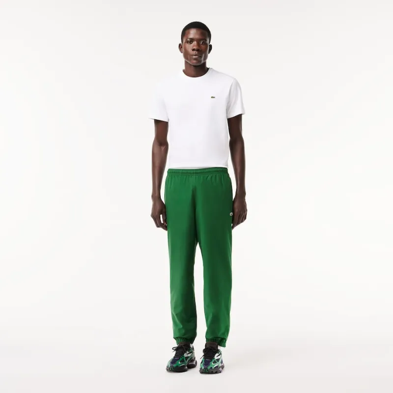 LACOSTE Knitted Sports Pants Men's Pine Green-2