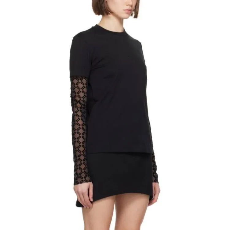 Givenchy Overlapped Tulle T Shirt-5