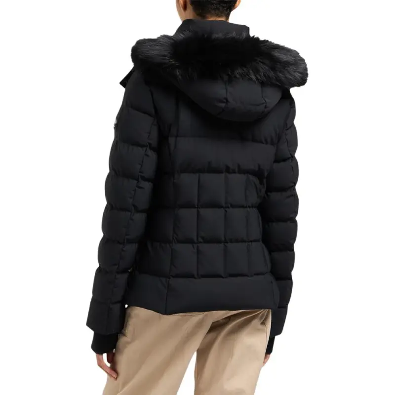 Moose Knuckles Betta Shearling Hooded Jacket-4