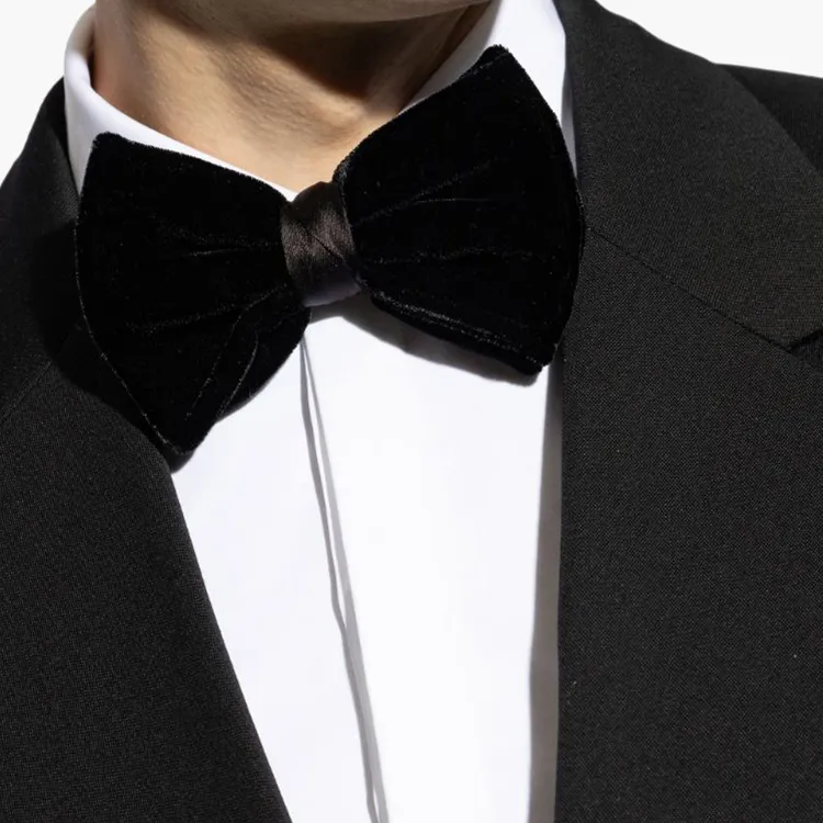GIORGIO ARMANI Adjustable-fit Silk Bow Tie-2
