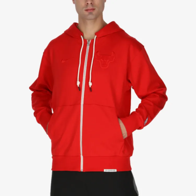 Nike Dri FIT Nba Chicago Bulls Standard Issue Full Zip Hoodie-1