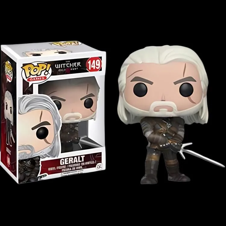 Funko POP! Collection GAMES The Witcher 3  Geralt Chibi Figures-2