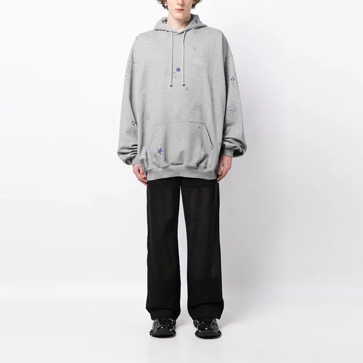 Vetements Sweatshirts Men Heather Gray-1
