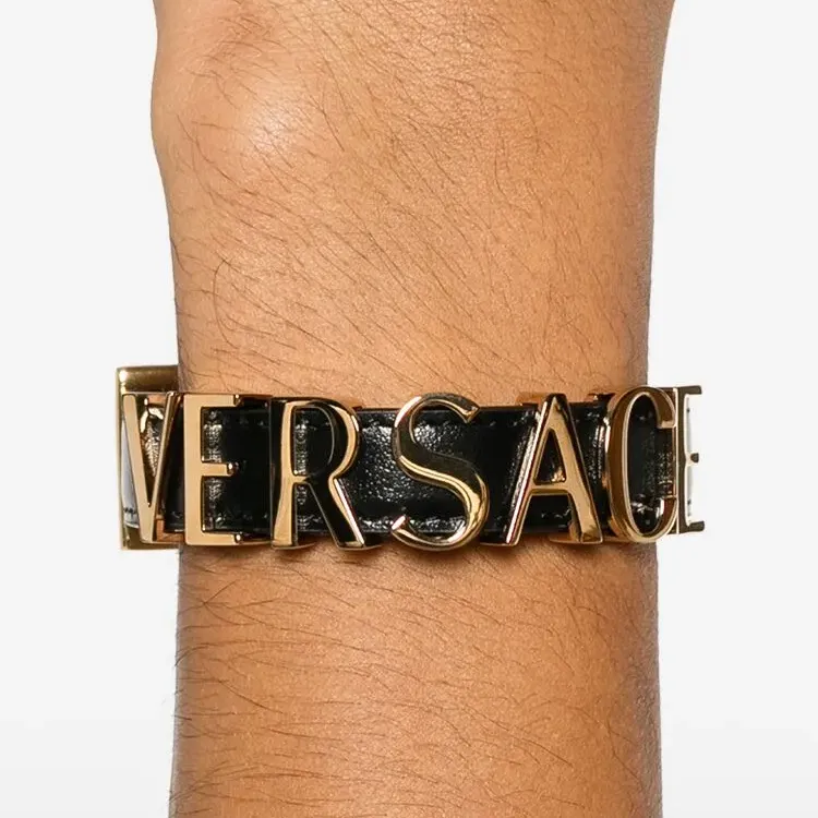 VERSACE Logo plaque Bracelet-2
