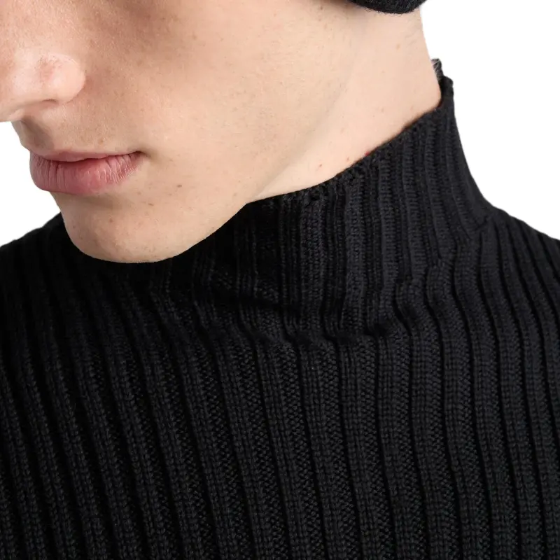 PRADA Zip Up High Neck Cardigan-3