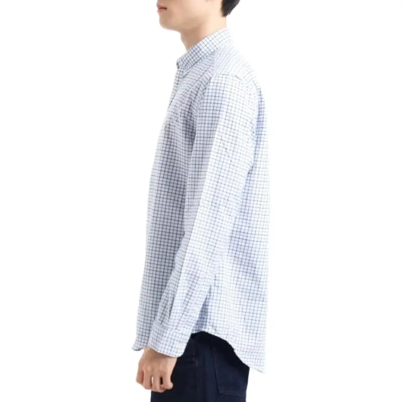 Polo Ralph Lauren Grid pattern Logo embroidered Cotton Shirt-3