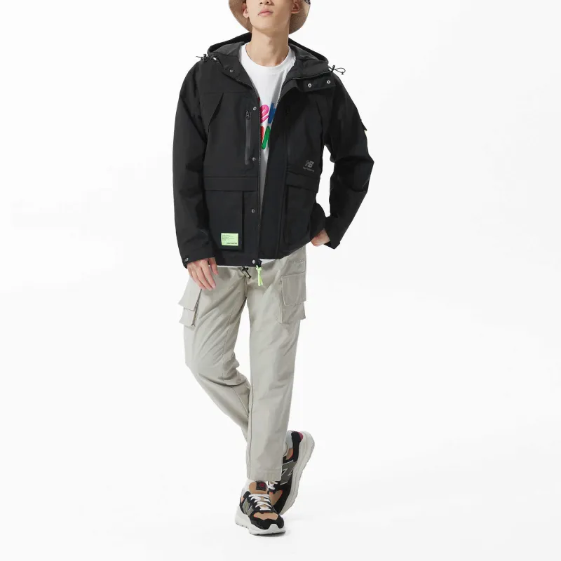 New Balance Jackets Men Black-2