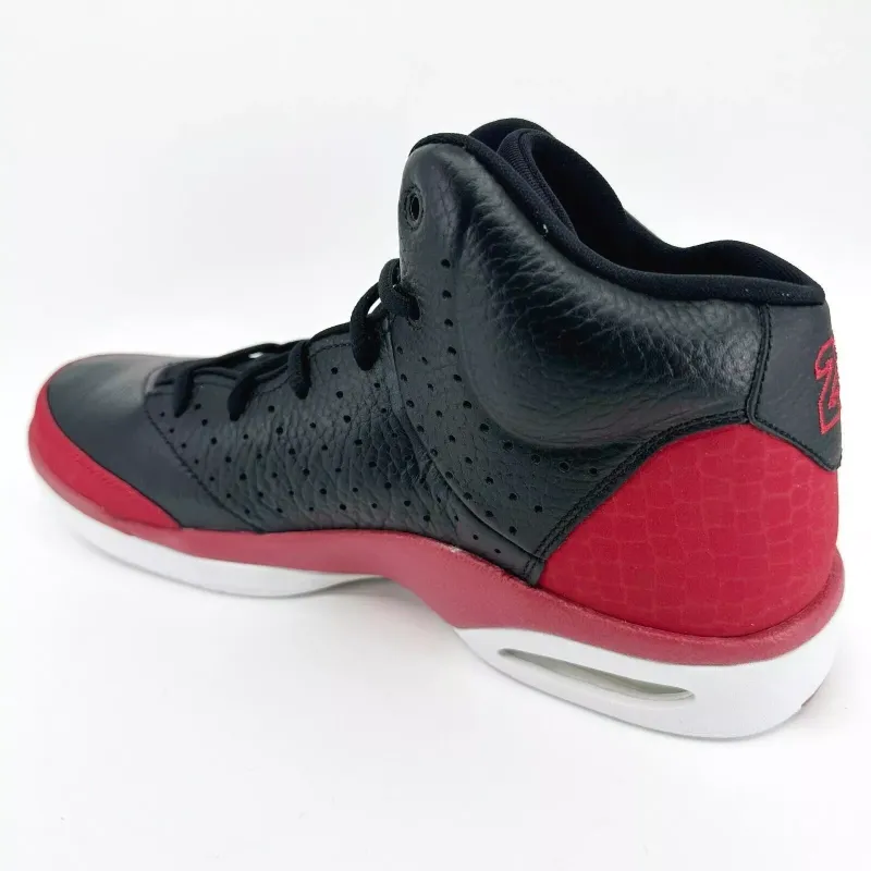JORDAN Flight Tradition Black Gym Red White-2