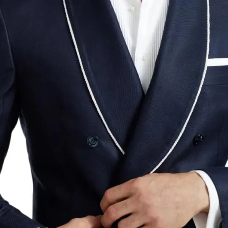 Brunello Cucinelli Shawl lapel Suit Jacket-5