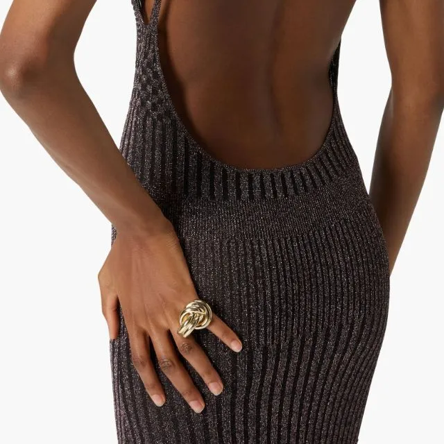 MISSONI Open back Maxi Dress-4