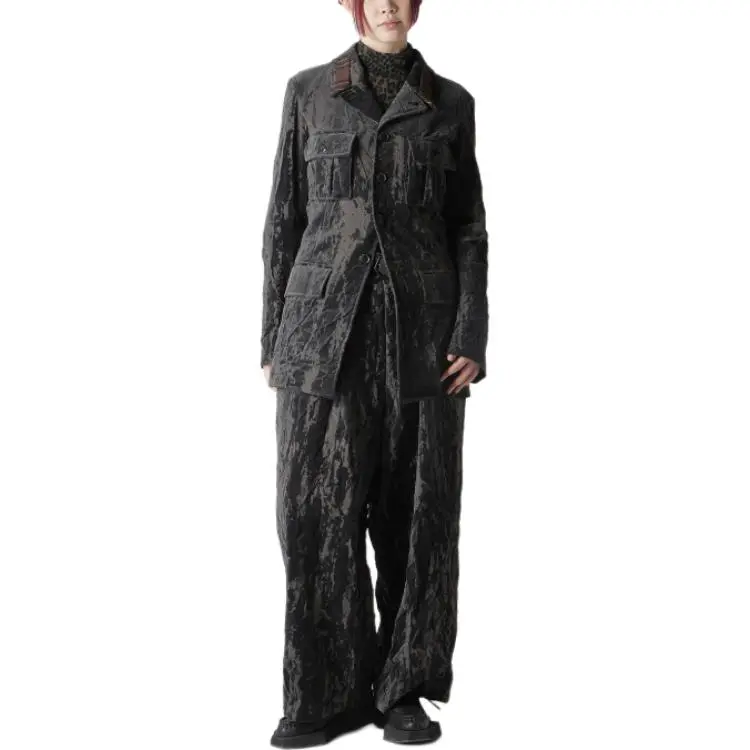 Yohji Yamamoto LIMI Feu FW24 Jackets & Coats Women's Gray-2