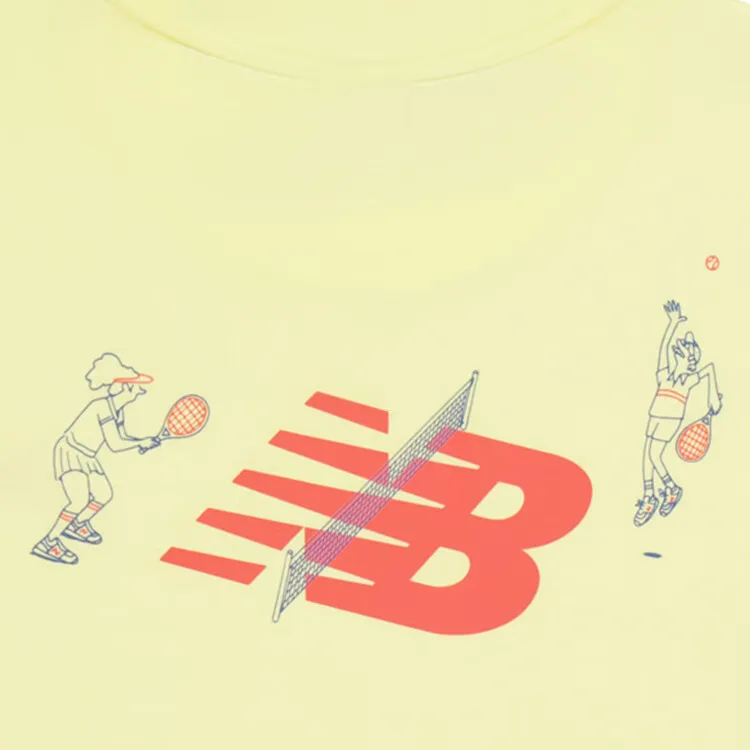 New Balance T Shirt Men's Bright Yellow-6