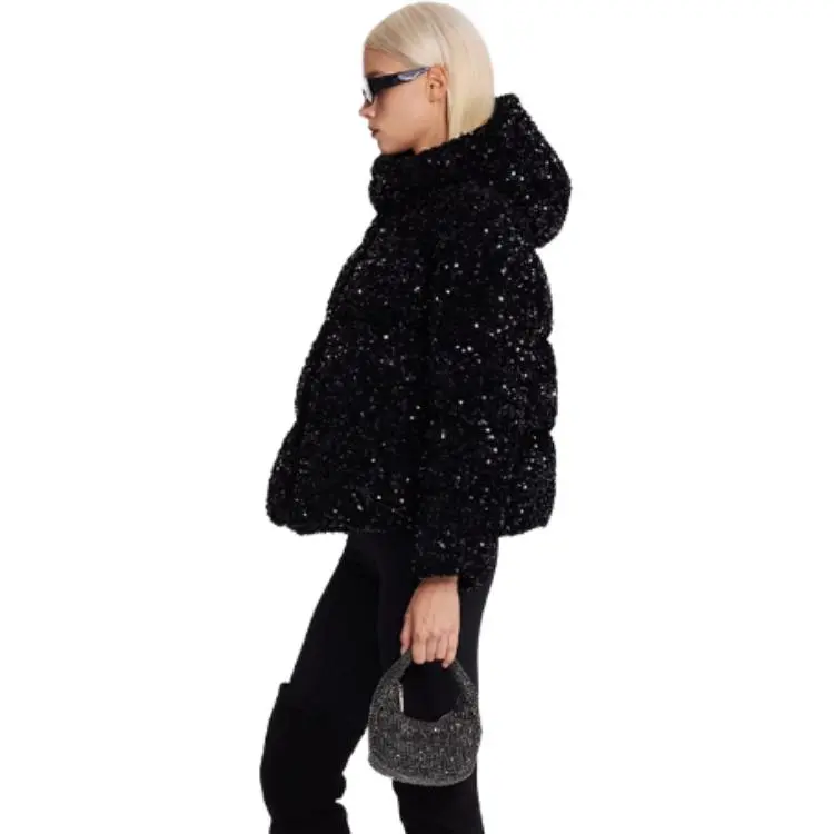 MEFUR Down Jacket Women's Black-1