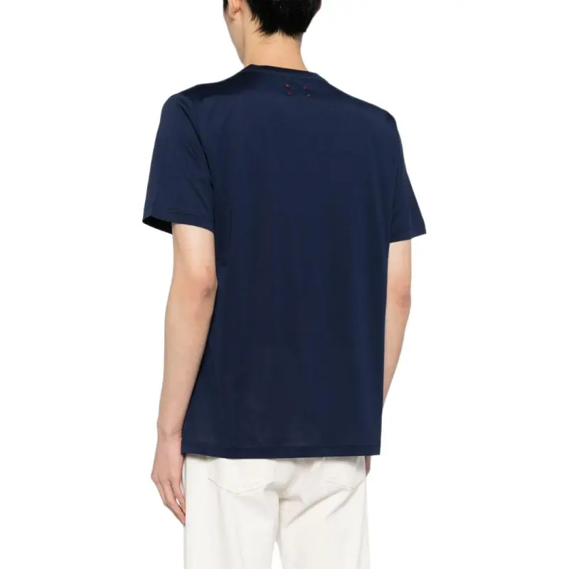 KITON Short sleeve Cotton T shirt-4