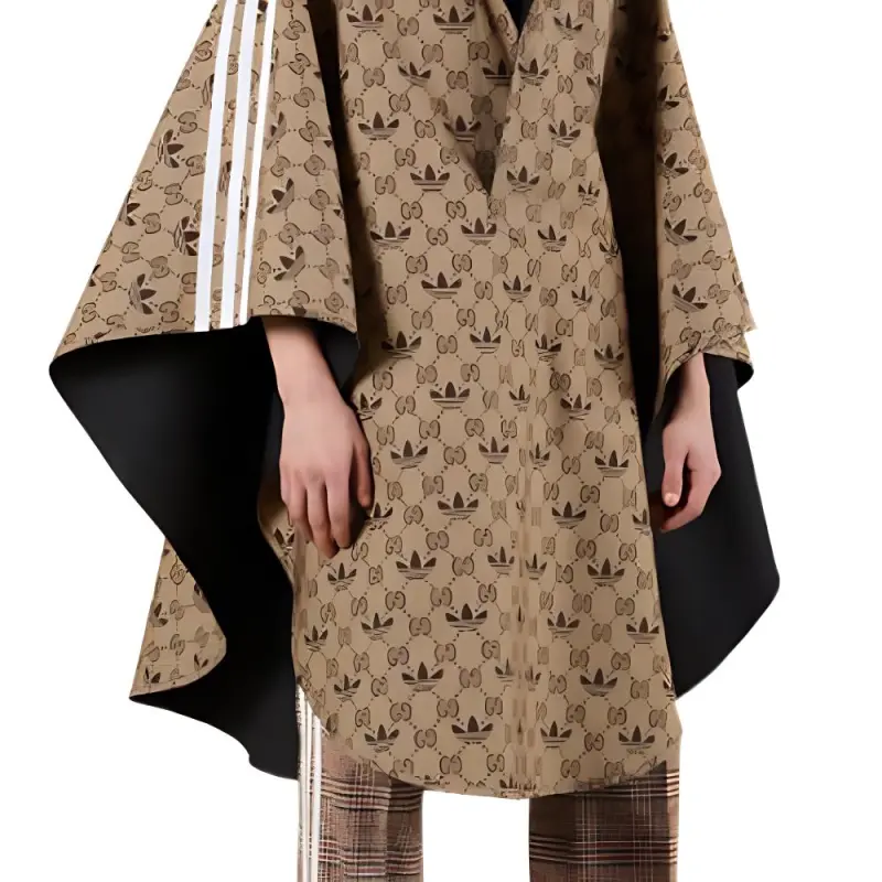 GUCCI x Adidas Originals SS23 Coats Coat Women's Black-4