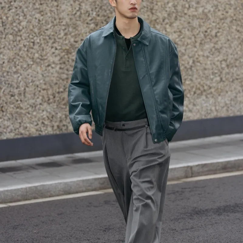 ZARA Jackets Coats Men's Duck Green-2