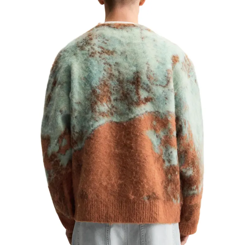 ZARA Knitwear Men Orange-5