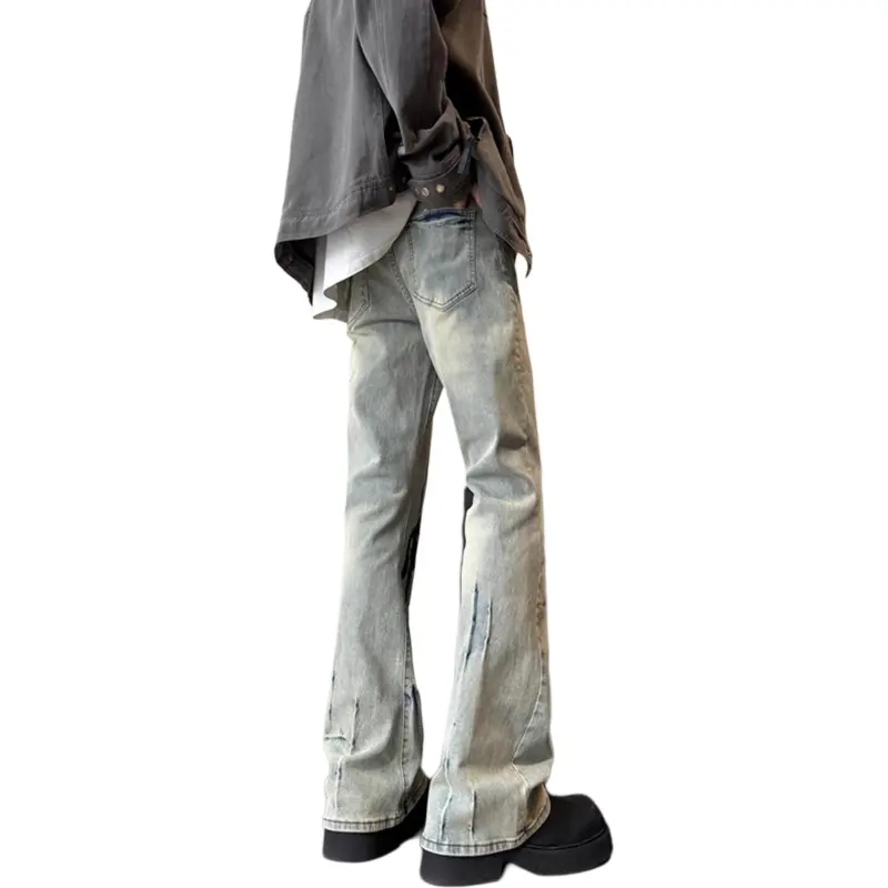 KVIV Jeans Men Yellow Mud-2