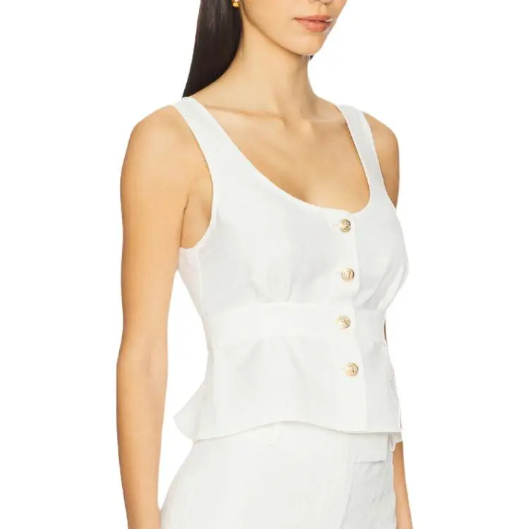 PAIGE Tank Tops Women's White-2