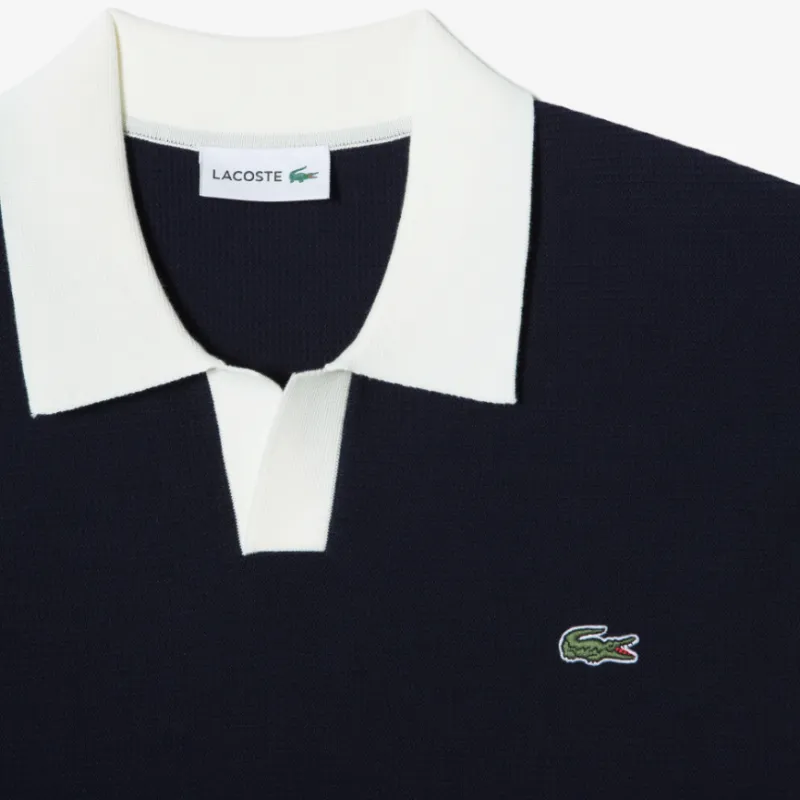 LACOSTE Polo Shirt Men's Dark Blue-2