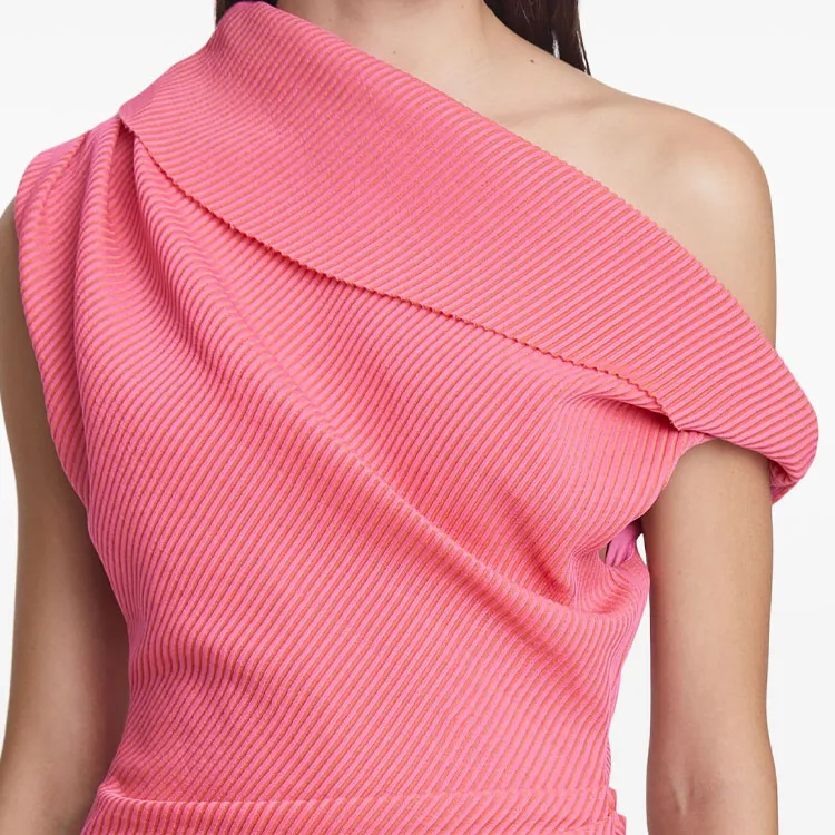 ANNA QUAN SS24 Sleeveless Dress Women's Rose Pink-4