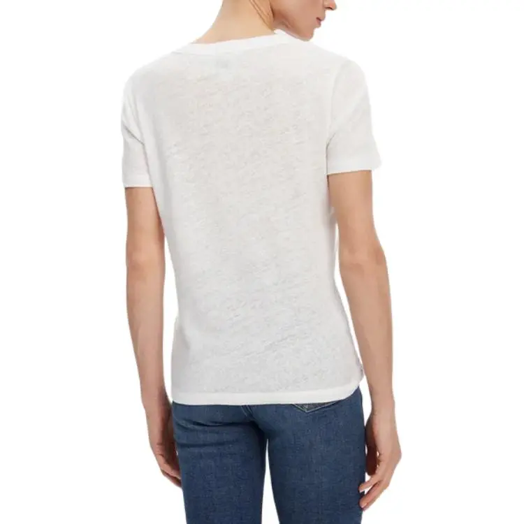 Calvin Klein Mélange effect T shirt-4
