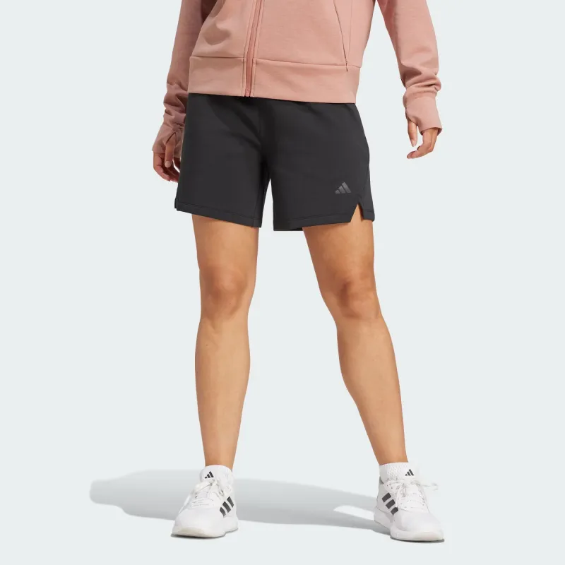 Adidas Women's Designed For Warm Shorts Black-1