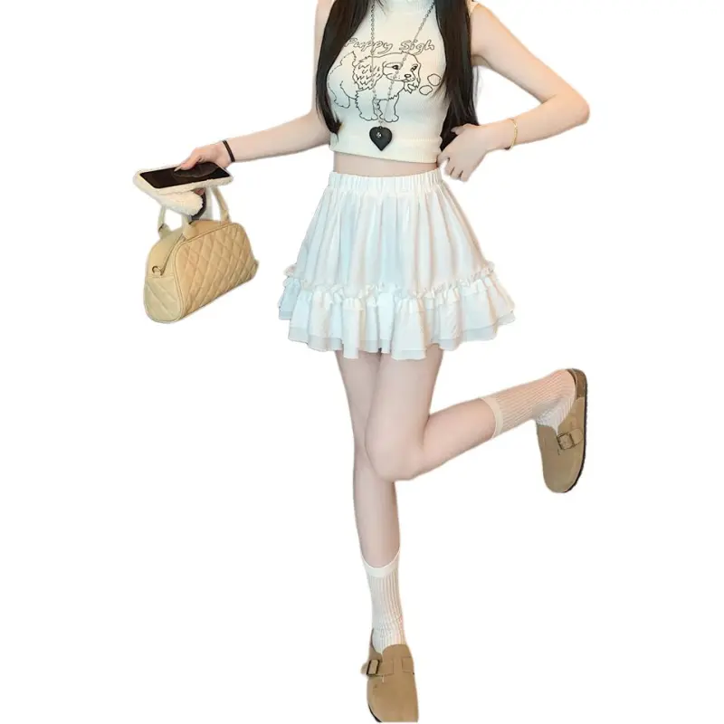The Temptation Of The Muse Casual Short Skirts Women's-2