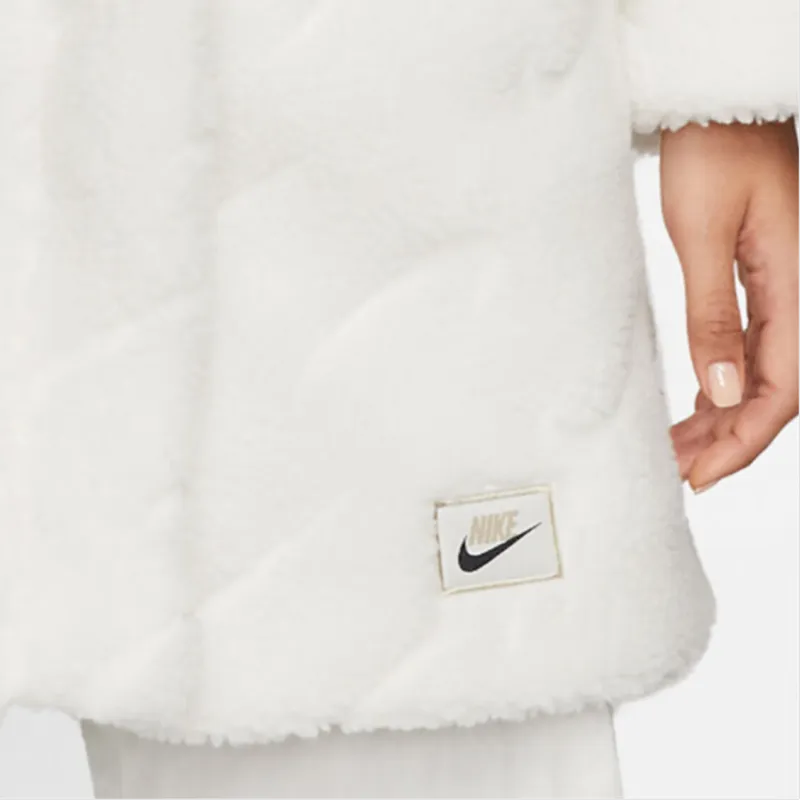 Nike Women'ss Sportswear Icon Clash Long Jacket Asia Sizing Sail-5