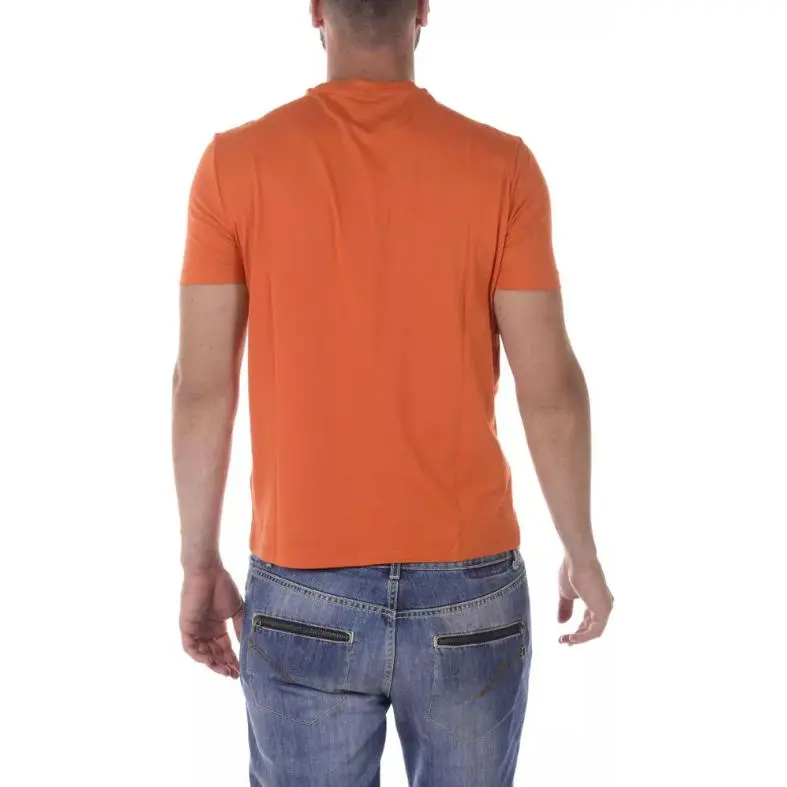 ARMANI JEANS T Shirt Men's Orange-1