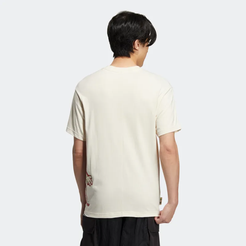 Adidas Neo x SESAME STREET/, T Shirt Unisex Ecru-2
