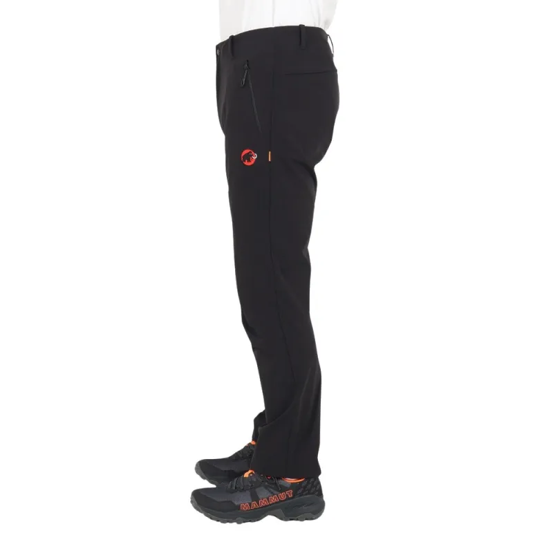 MAMMUT Trekkers 3.0 SO Casual Pants AF Asia Version Men's Black-4