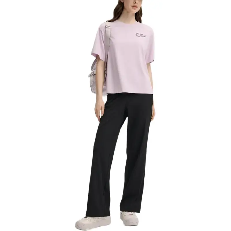 FILA SS25 Casual Pants Women's Jet Black-3