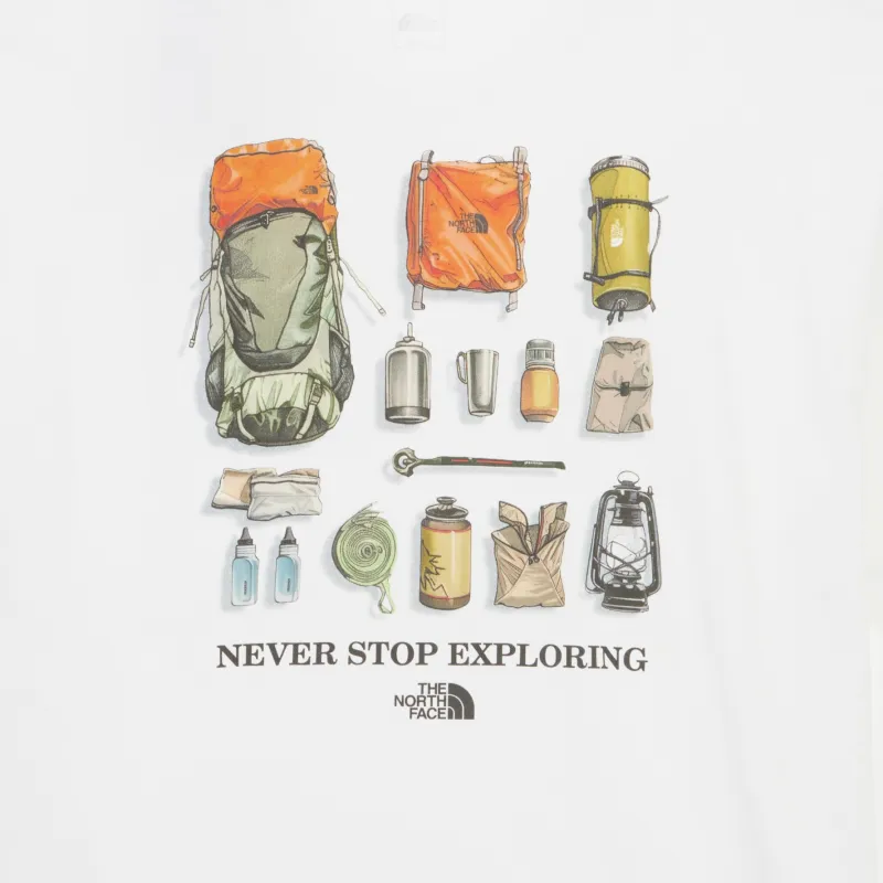 THE NORTH FACE T Shirt Men's White-3