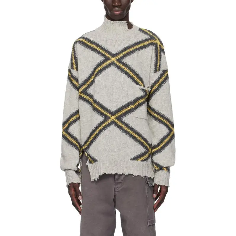 MARNI Diamond Pattern Knitted Sweater-2