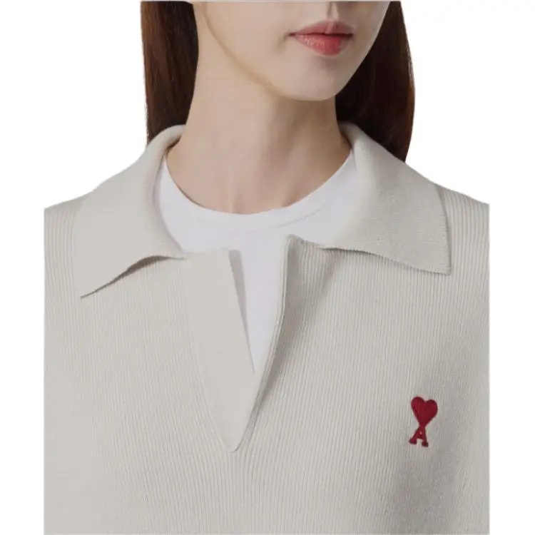 AMIPARIS Paris Ami De Coeur Long Sleeved Knitted Jumper-4