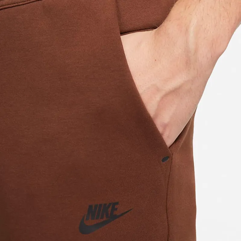 Nike Knitted Sweatpants Men Brown-5