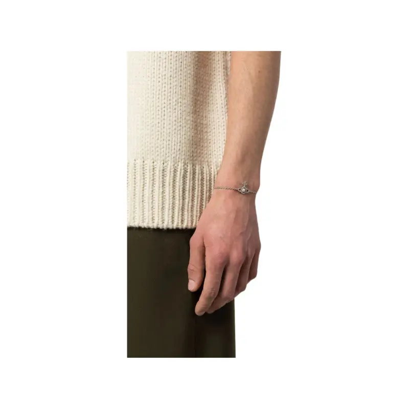 Vivienne Westwood Olympia Pearl Chain Bracelet-4