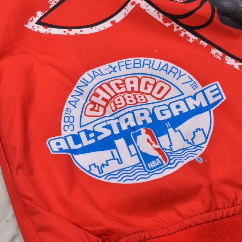 Mitchell Ness X JORDAN X Mitchell & Ness Jackets Unisex Red-3