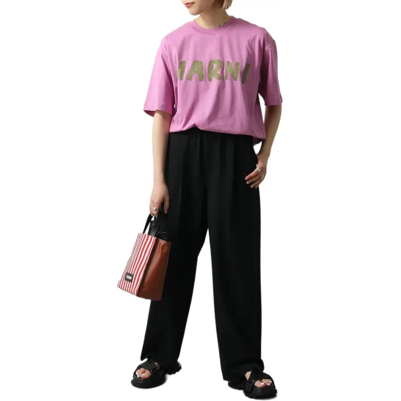 MARNI T Shirts Women's Pink-4