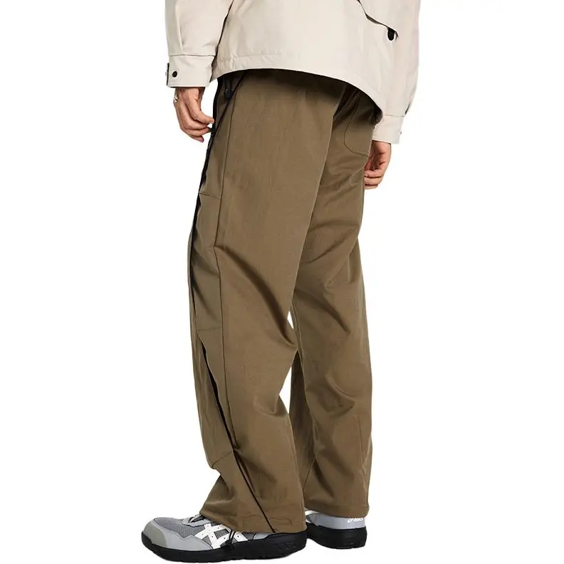 GTRG Casual Pants Unisex Khaki-1