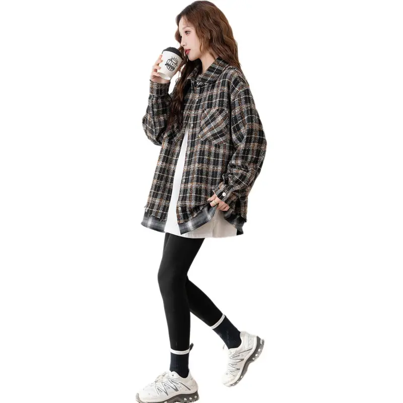 Tonlion Shirts Women's Black-1